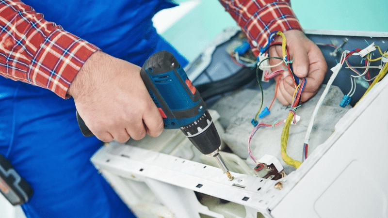 Gaziosmanpaşa İtimat İtimat çamaşır makinesi kart tamiri – Su almama arızası orijinal parça ile giderildi. - Teknik servis örneği